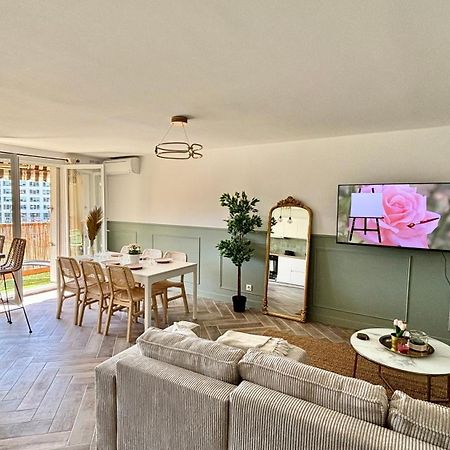 Modern & Cosy 3 Bedrooms Train Tramway Niza Exterior foto